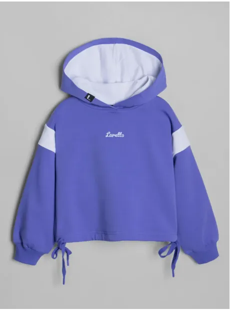 Спортивный голубой костюм для девочки