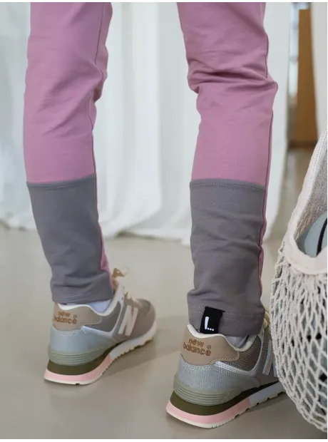 Костюм спортивный для девочки, футболка топ и лосины