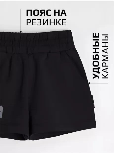 Спортивный костюм для девочки в сад топ и шорты