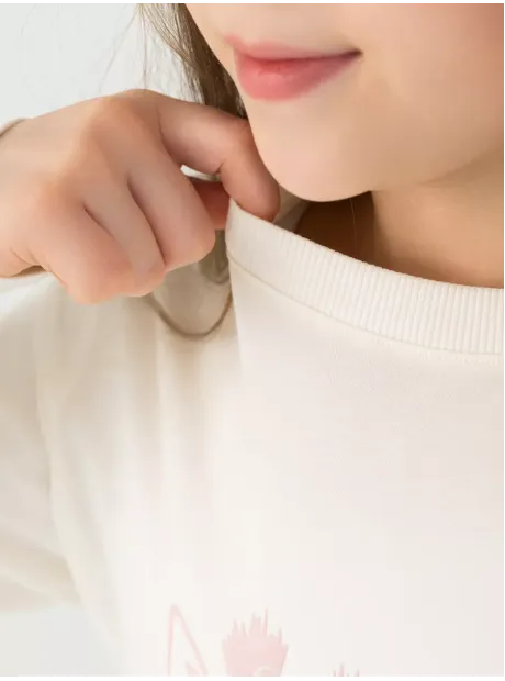 Костюм детский трикотажный лонгслив и брюки клеш