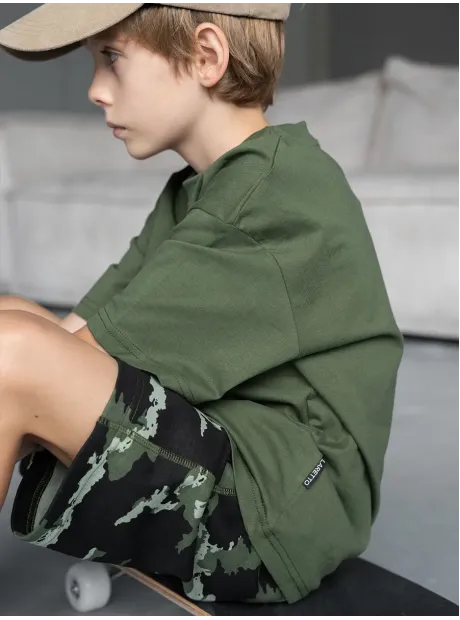 Костюм летний спортивный футболка и шорты