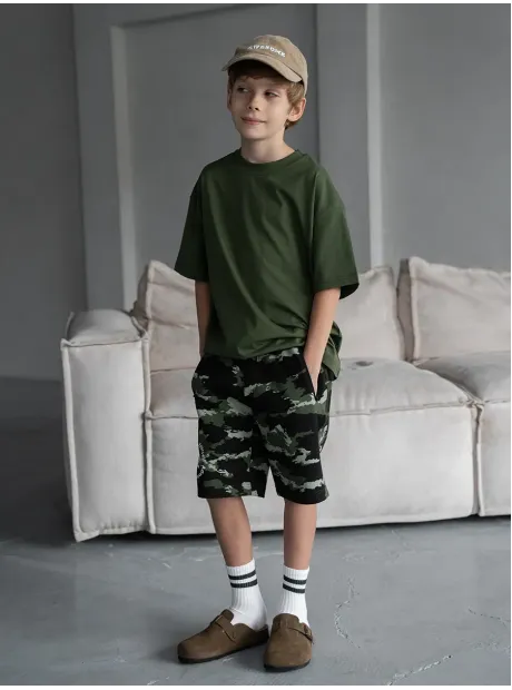 Костюм летний спортивный футболка и шорты