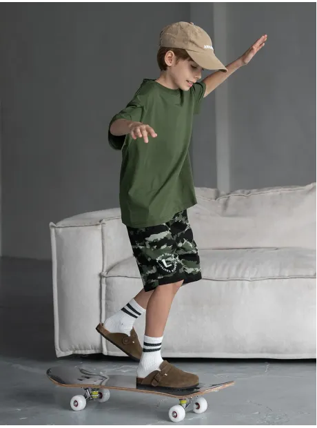 Костюм летний спортивный футболка и шорты