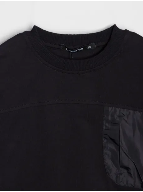 Футболка черного цвета для мальчика