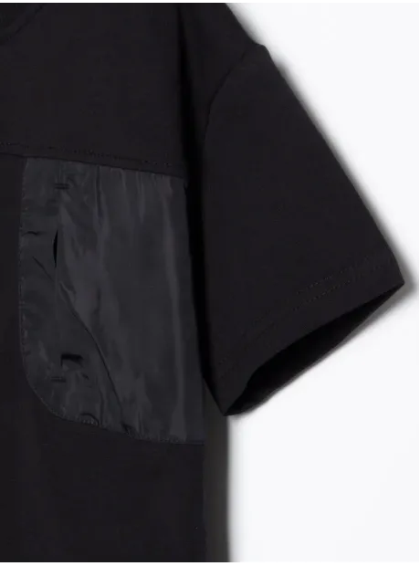 Футболка черного цвета для мальчика