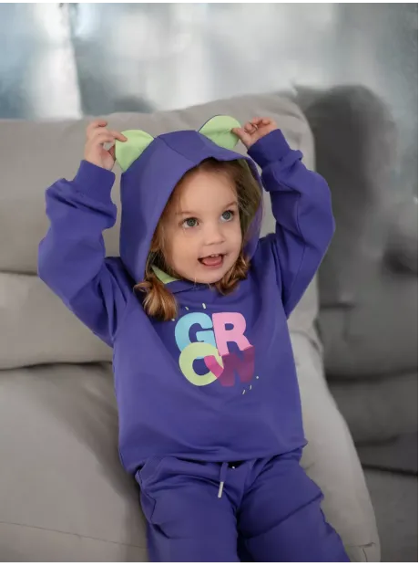 Костюм для девочки, худи и брюки