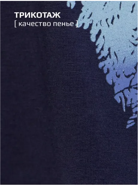 Лонгслив детский трикотажный с принтом