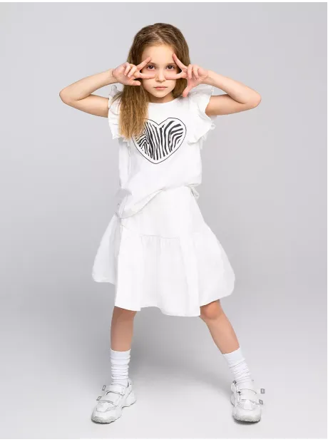 Костюм в садик, юбка и футболка