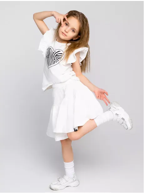 Костюм в садик, юбка и футболка