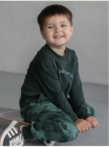 Костюм для мальчика, лонгслив и брюки