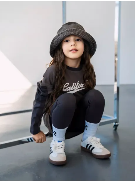 Коричневый спортивный костюм детский