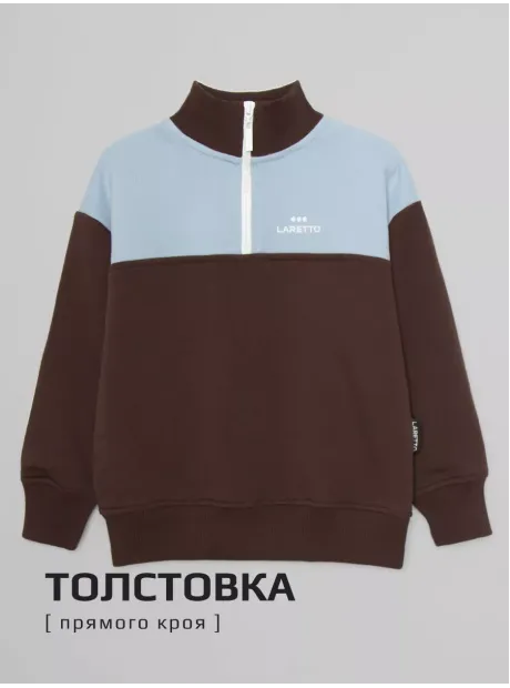 Теплый костюм для мальчика, толстовка и брюки