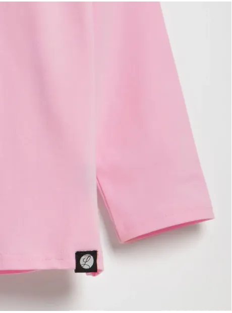 Лонгслив базовый для девочки