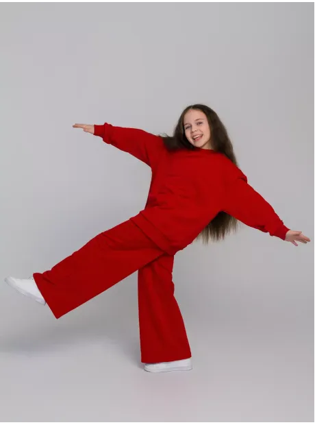 Костюм трикотажный, свитшот и брюки