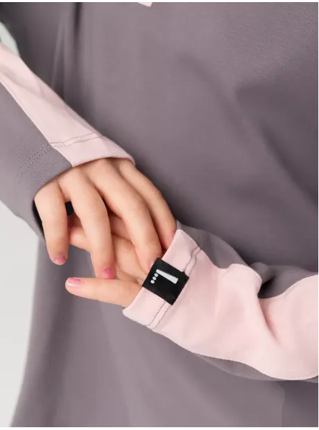 Костюм для девочки, лонгслив и брюки клеш