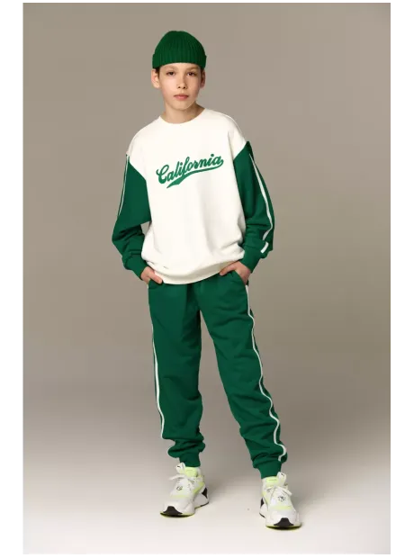 Костюм для мальчика спортивный, свитшот и брюки