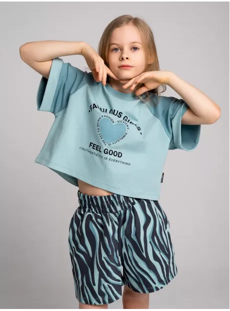 Костюм детский футболка и шорты в сад