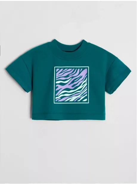 Костюм для девочки, футболка и шорты