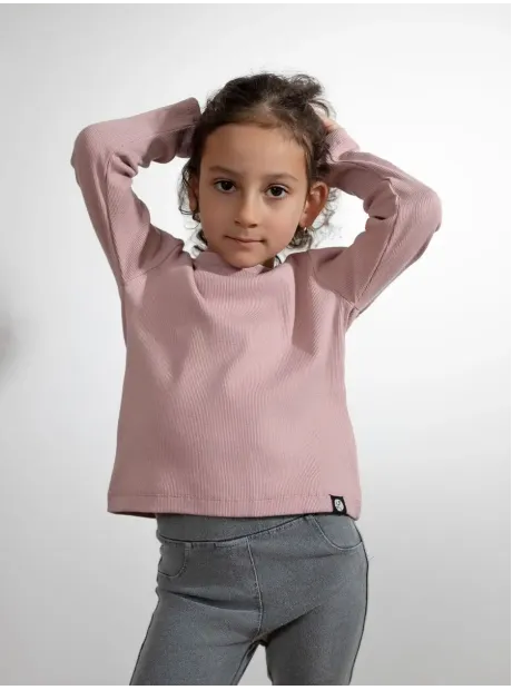 Лонгслив детский кофта в рубчик хлопок