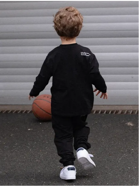 Черный спортивный костюм для мальчика