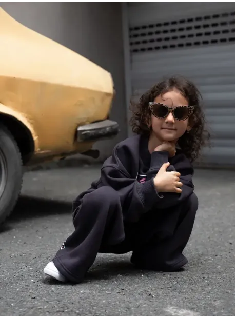 Костюм спортивный для девочек, свитшот и брюки