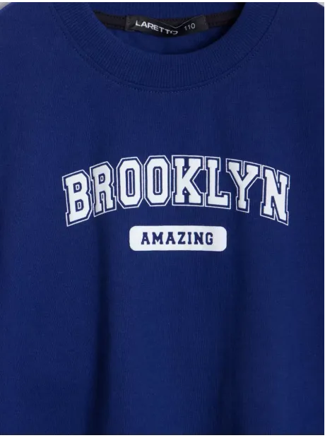 Синий костюм для мальчика в садик