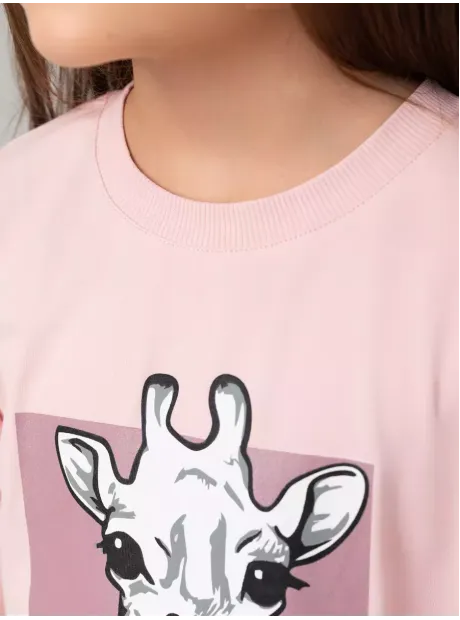 Костюм для девочки, лонгслив и легинсы