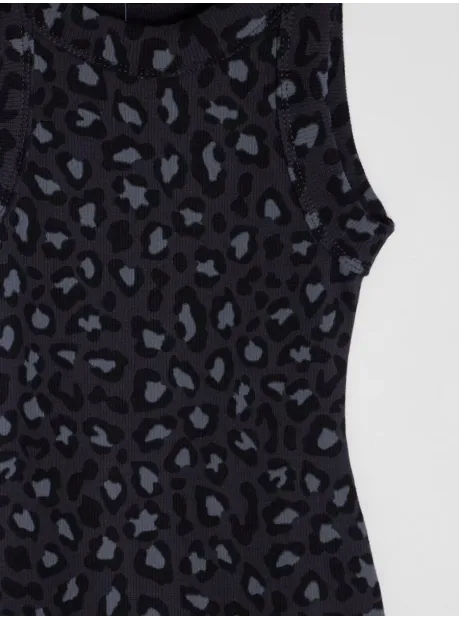 Платье леопардовое в сад для девочки