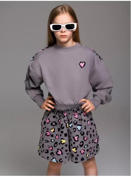 Костюм детский на осень, свитшот и шорты