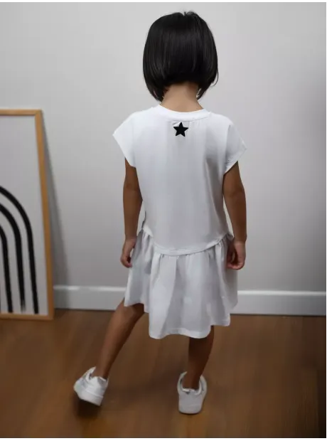 Платье детское трикотажное в садик