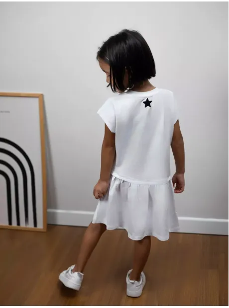 Платье детское трикотажное в садик