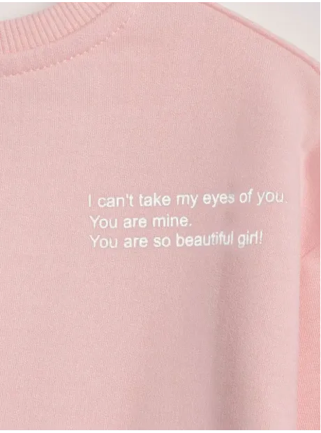 Костюм для девочек, свитшот и юбка