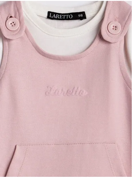 Лонгслив и сарафан, костюм трикотажный