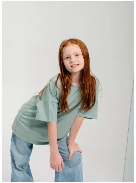 Футболка оверсайз базовая для детей и подростков