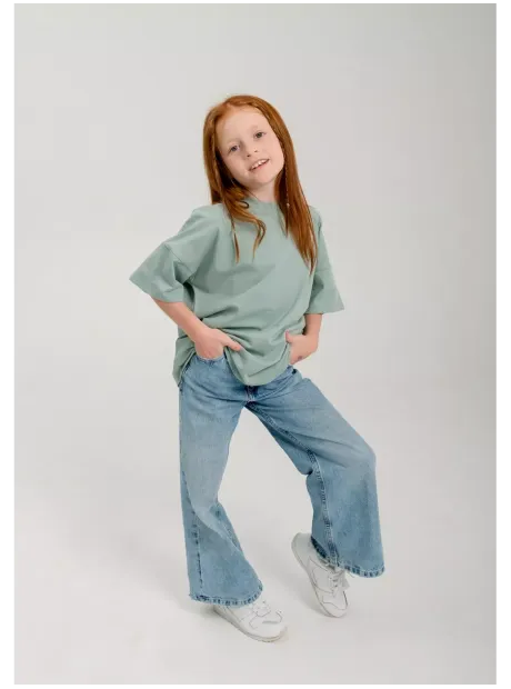 Футболка оверсайз базовая для детей и подростков