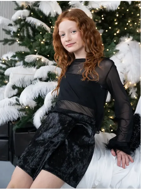 Юбка-шорты праздничные детские