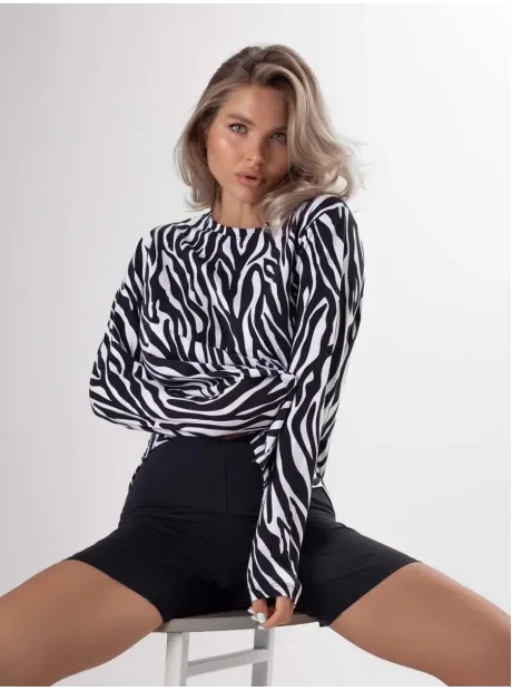 Лонгслив базовый трикотажный оверсайз