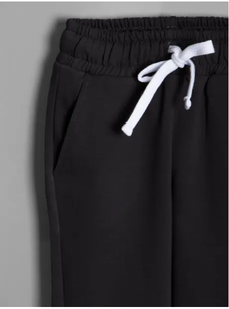 Черно-фиолетовый спортивный костюм тройка, детский