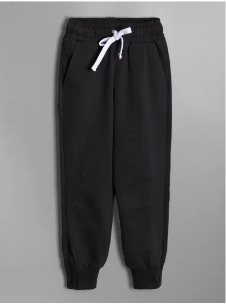 Черно-фиолетовый спортивный костюм тройка, детский