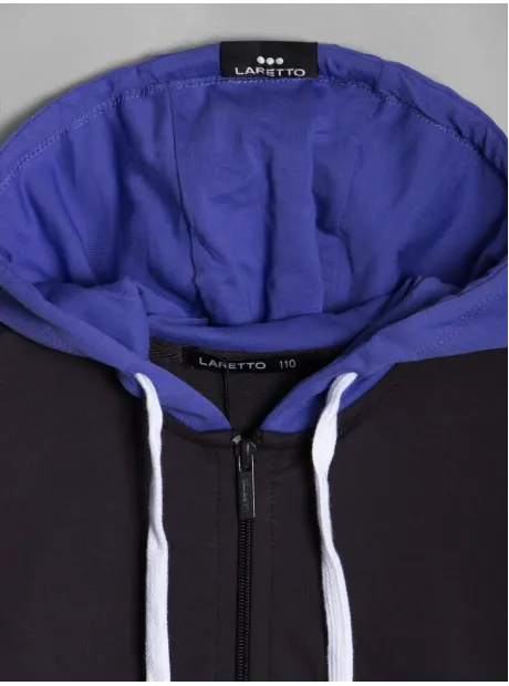 Черно-фиолетовый спортивный костюм тройка, детский