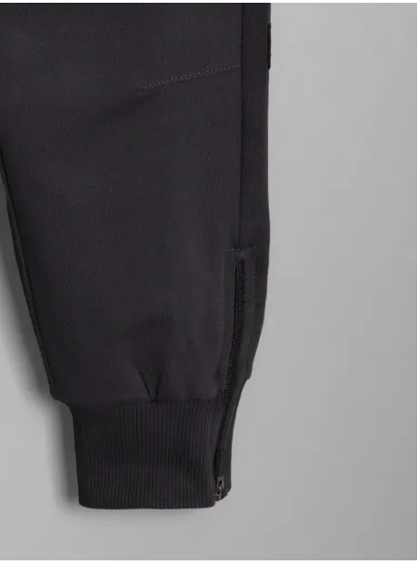 Черно-фиолетовый спортивный костюм тройка, детский