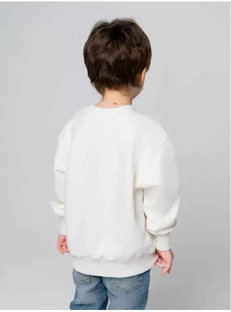 Свитшот детский трикотажный оверсайз спортивный