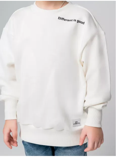 Свитшот детский трикотажный оверсайз спортивный