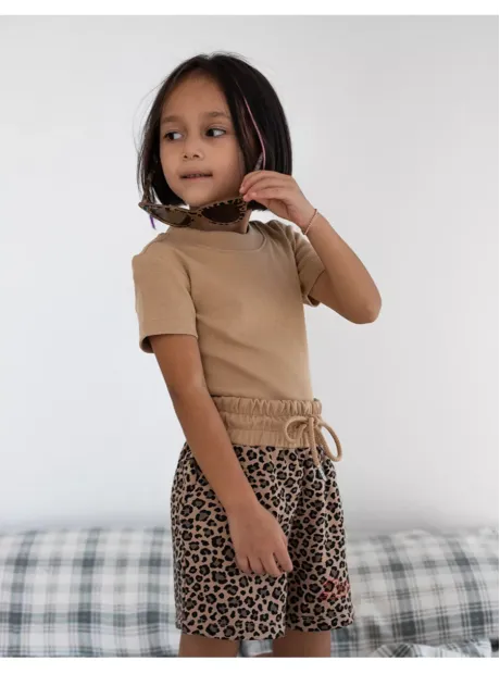 Костюм для девочки, футболка и шорты