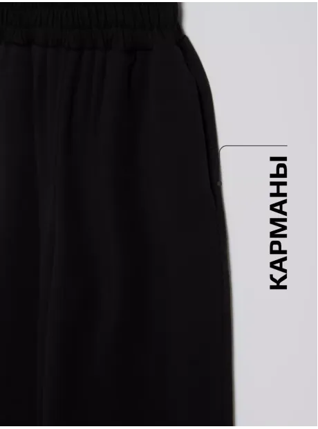 Черный спортивный женский костюм