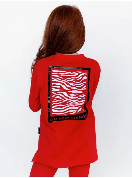 Костюм для девочки, туника и леггинсы