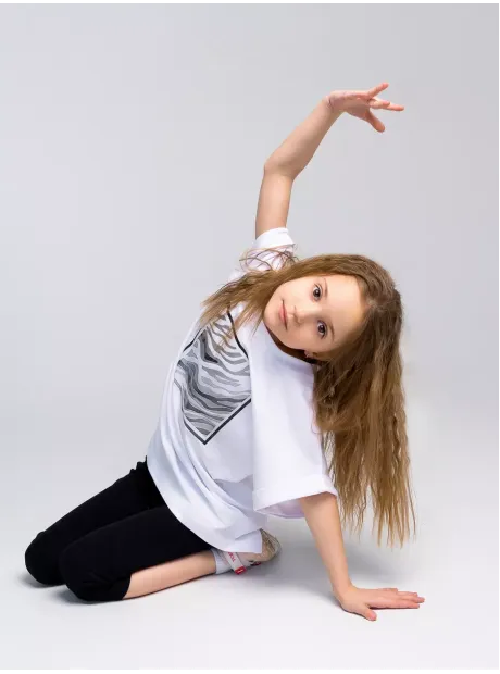 Костюм в садик для девочки футболка и бриджи