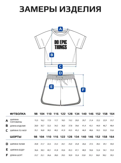Костюм летний спортивный футболка и шорты