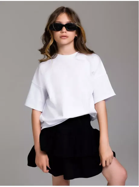 Черные юбка-шорты спортивная для девочки