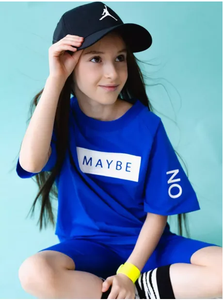 Спортивный костюм для девочки летний футболка и шорты